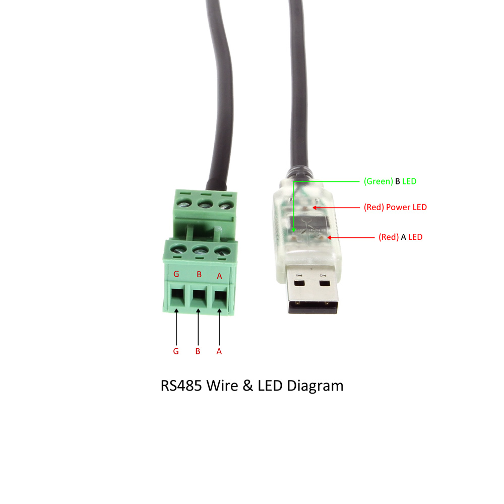 Usb To Rs485 Compact Ftdi Converter With Terminal Screw