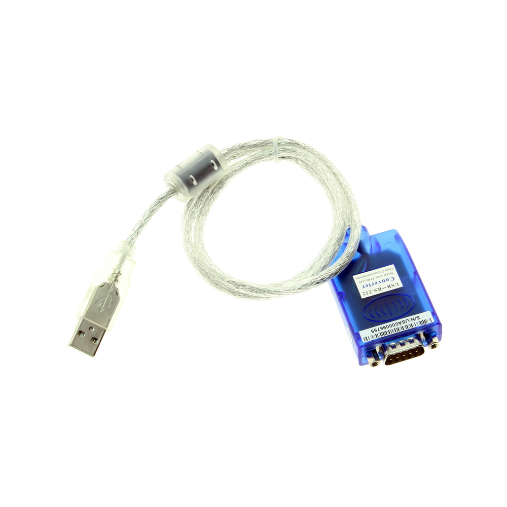 PRO Single Port USB to Serial Adapter with Activity LED 3ft