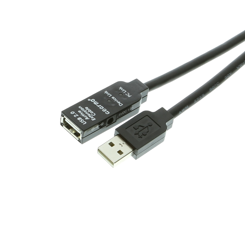 50ft Active/Amplified USB 2.0 A~B Printer/Device extra long Cable/Cord/Wire{AB 