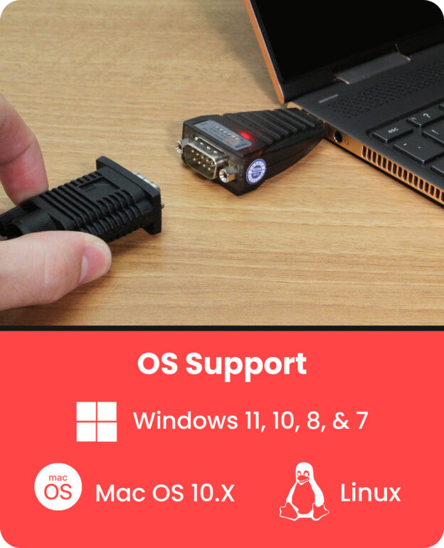 Mini USB to Serial Adapter Hi-Speed 920K FTDI Chip - Image 3