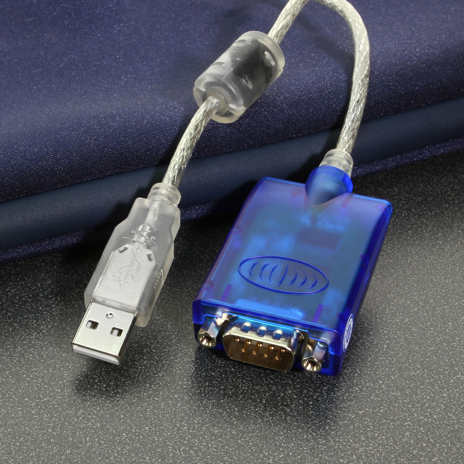 USB 2.0 RS-232 Serial Adapter with Indicators