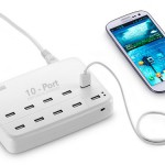 60 Watt AC 10 Port USB Charging Station