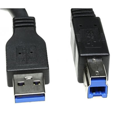 USB 3.0 Cable - SuperSpeed Cable - Type A to Type B