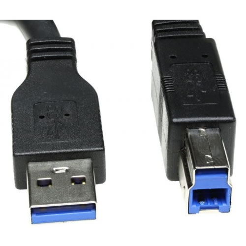 mostaza infierno Guinness USB 3.0 Super-Speed A to B 6ft. Cable Length