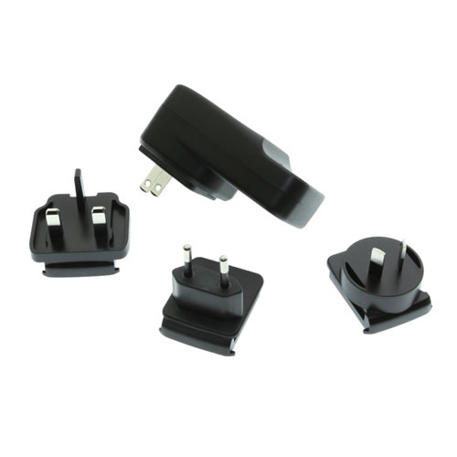 Exchangeable Wall plugs for various power