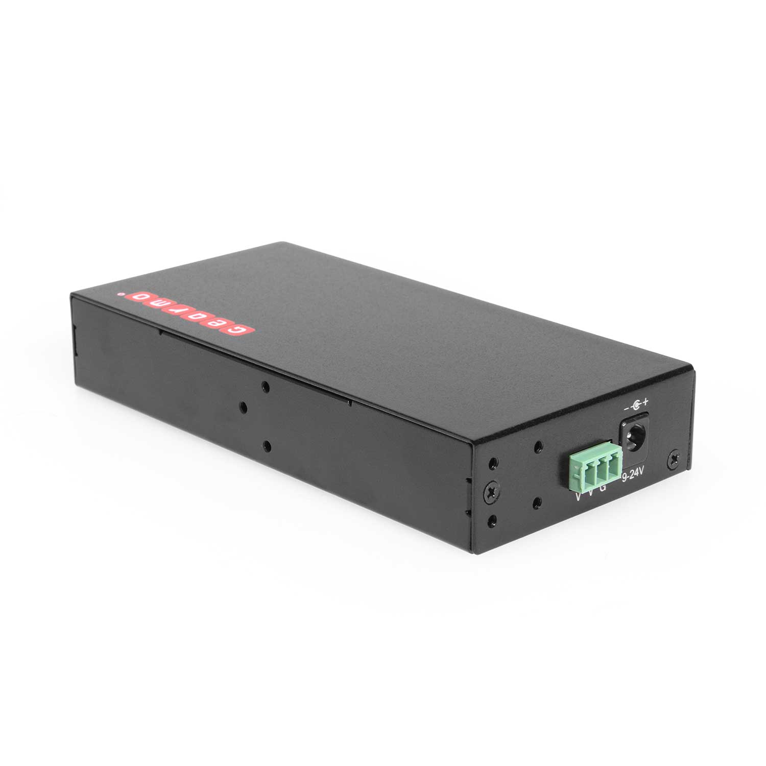 7-Port USB 3.0 Din Rail Mountable Hub Metal Chassis