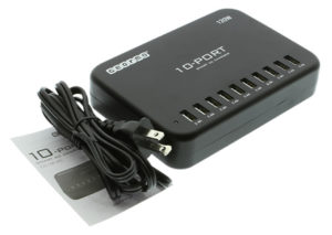 iCS-10P-HO 120W 10 Port Charger Package