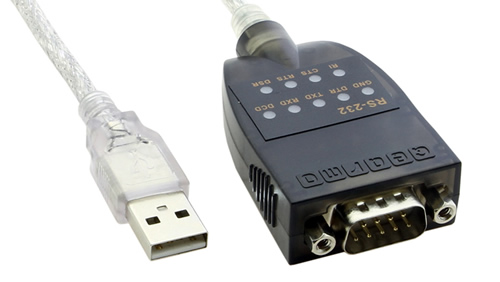USB to Serial RS-232 Adapter with Type-A connector