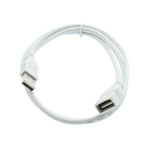 USB2-AA3FTW A-Male to A-Female 3FT White USB 2.0 cable