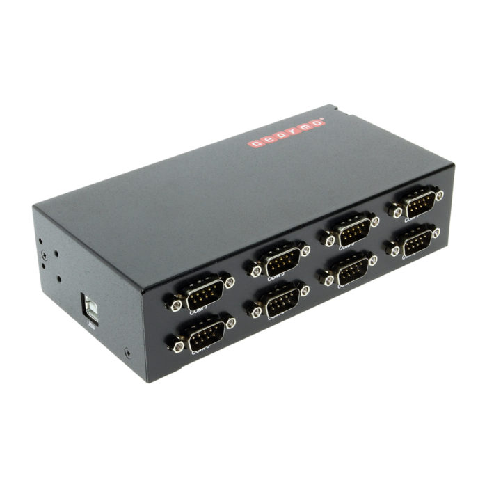 USB to Serial 8 port metal serial adapter