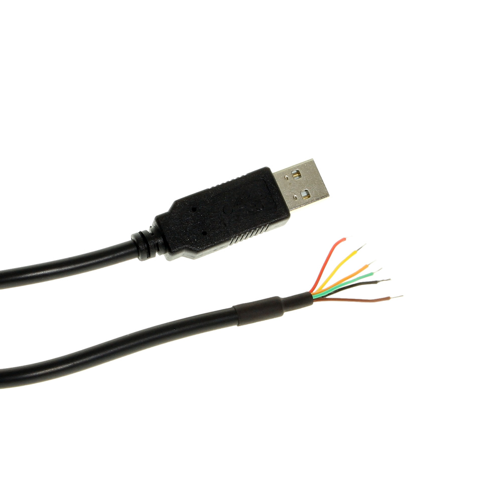 Motivering mirakel Bærbar USB to TTL 232R 3.3V FTDI Cable Open Wired End Pre-Tinned