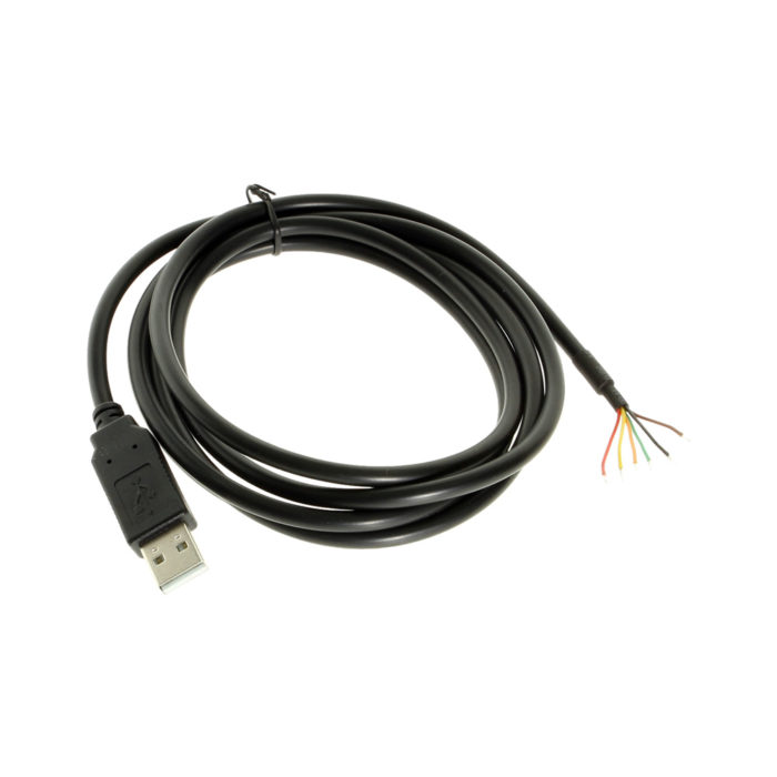 6ft. USB to TTL converter cabler with wired end