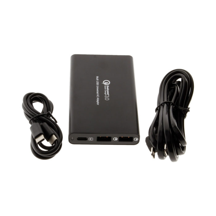 USB universal AC mini adapter package