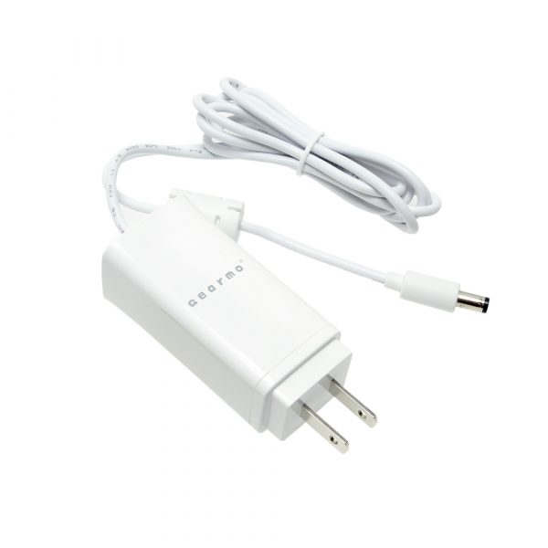 Gearmo 65W white mini laptop adapter for power