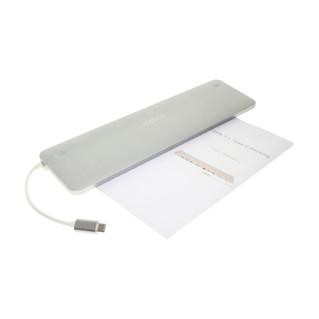 USB C PD Docking Station w/Multi-Port USB 3.1 Hub & Display - Image 5