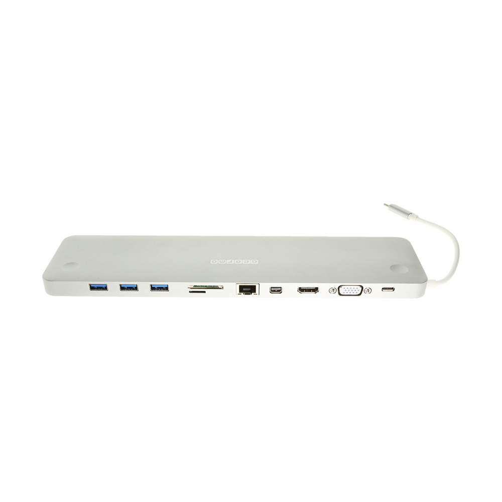 USB C PD Docking Station w/Multi-Port USB 3.1 Hub & Display