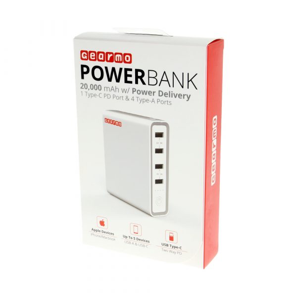Type-C Portable Ultra High Capacity Power Bank Package