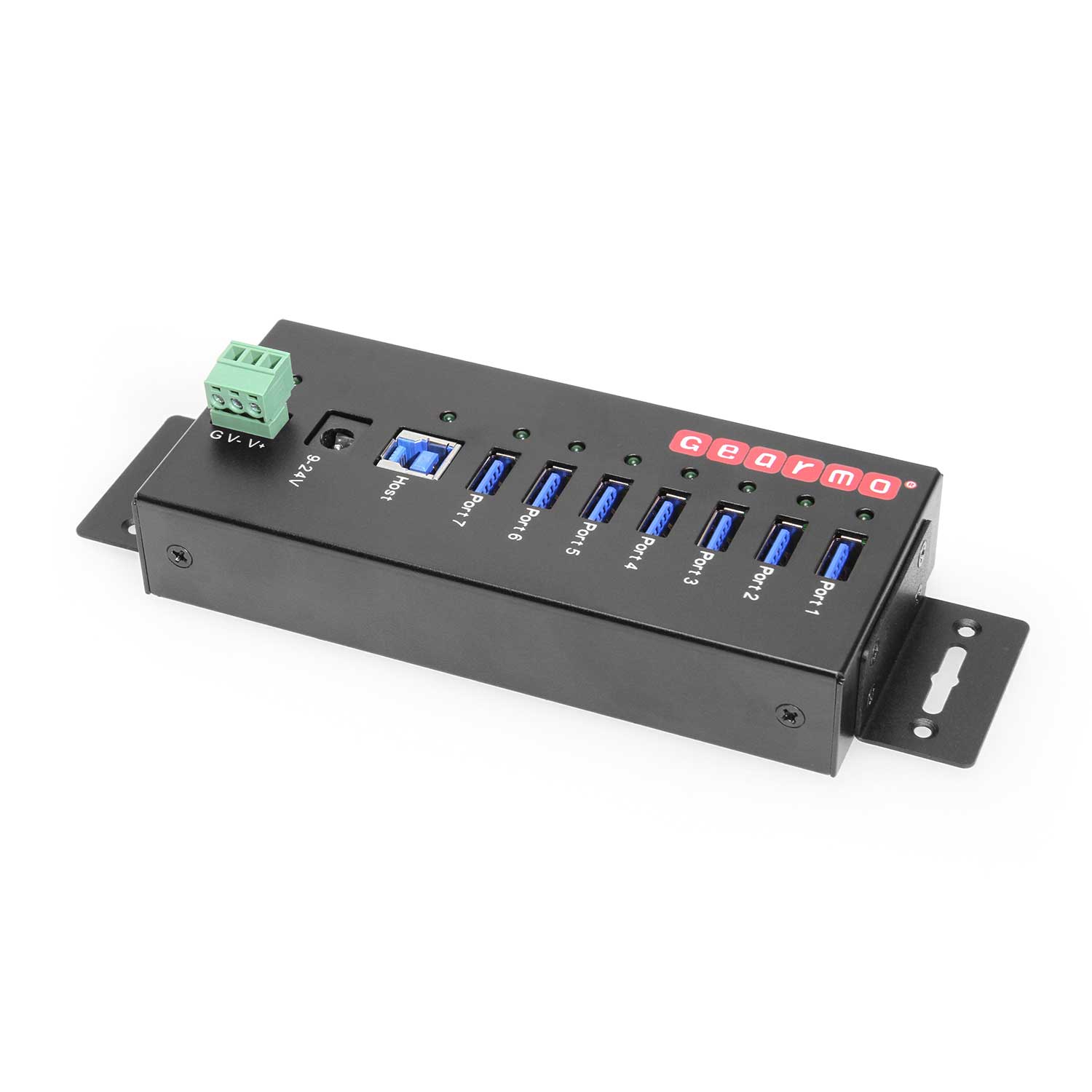 SIIG 4-Port and 7-Port Industrial USB 3.0 Hub with 15KV ESD Protection 