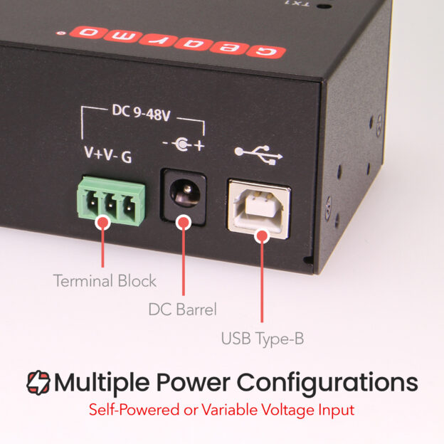 Gearmo USB 8 Port Serial RS232 featuring FTDI Chipset with LED Indicators - Image 3