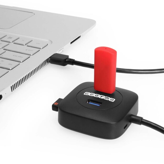 4 Port USB Type-A 3.2 Gen 1 Hub w/GL3510 Chipset Travel Series - Image 4