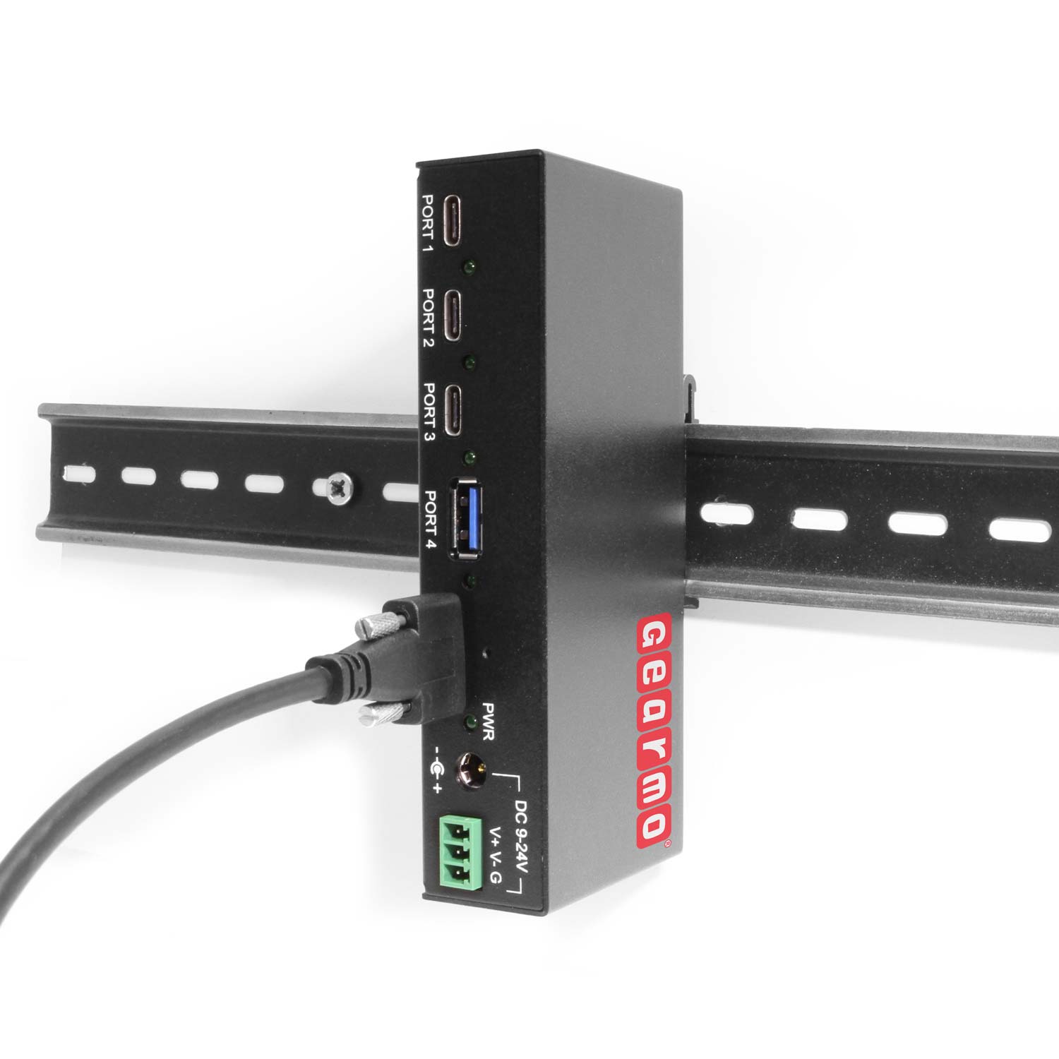 4-Port USB 3.2 2 USB-C 2 USB-A w/ 15KV ESD Surge Protection