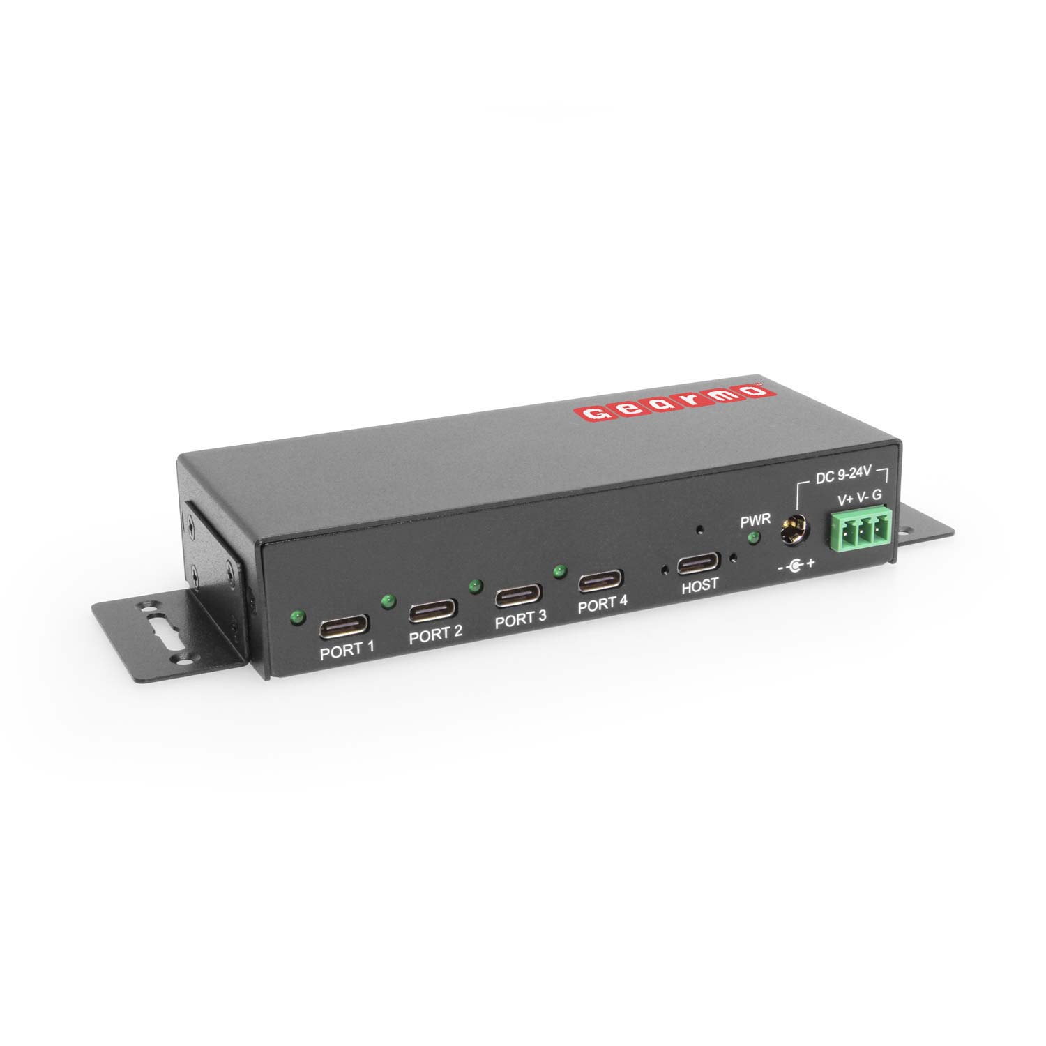 4 Port USB 3.2 Gen 1 Type-C Hub w/ ESD Surge Protection & Type-C Upstream