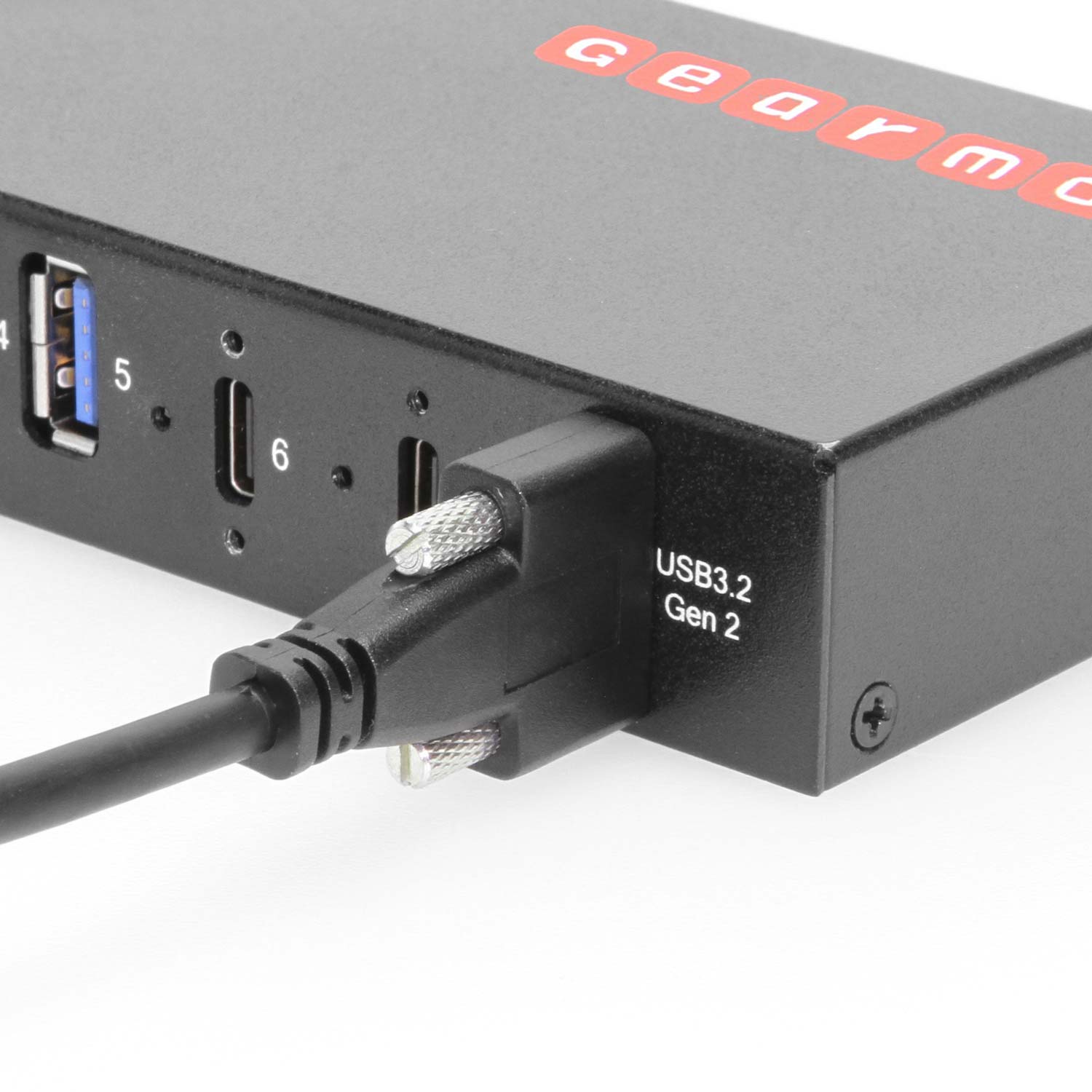 USB Hub - USB 3.2 Gen 2 (3.1 Gen 2) Type-C - Desktop - 7 USB Port(s) 