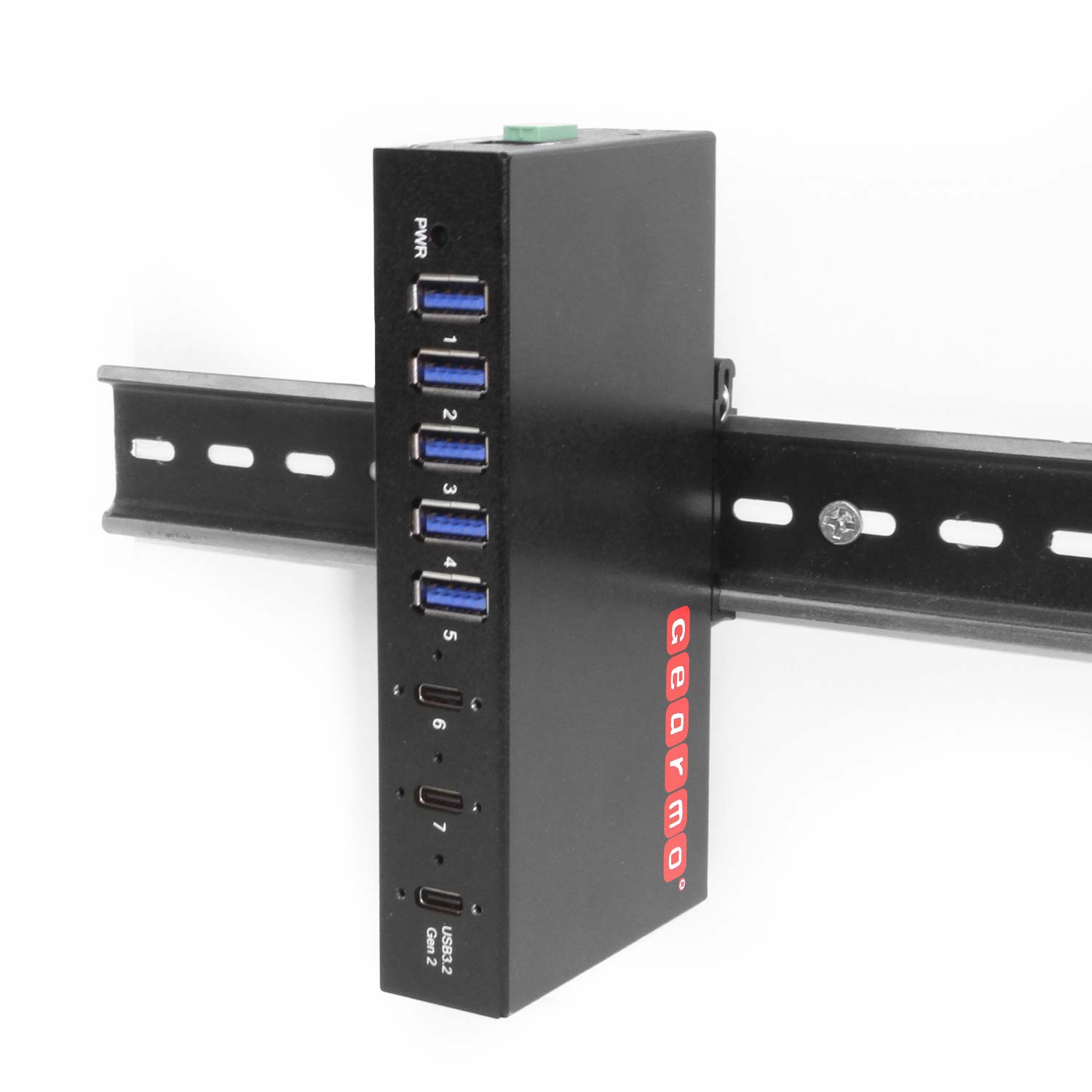 Buy Renkforce 7+2 ports USB 3.2 1st Gen (USB 3.0) hub + quick-charge port,  + LED indicator lights Black