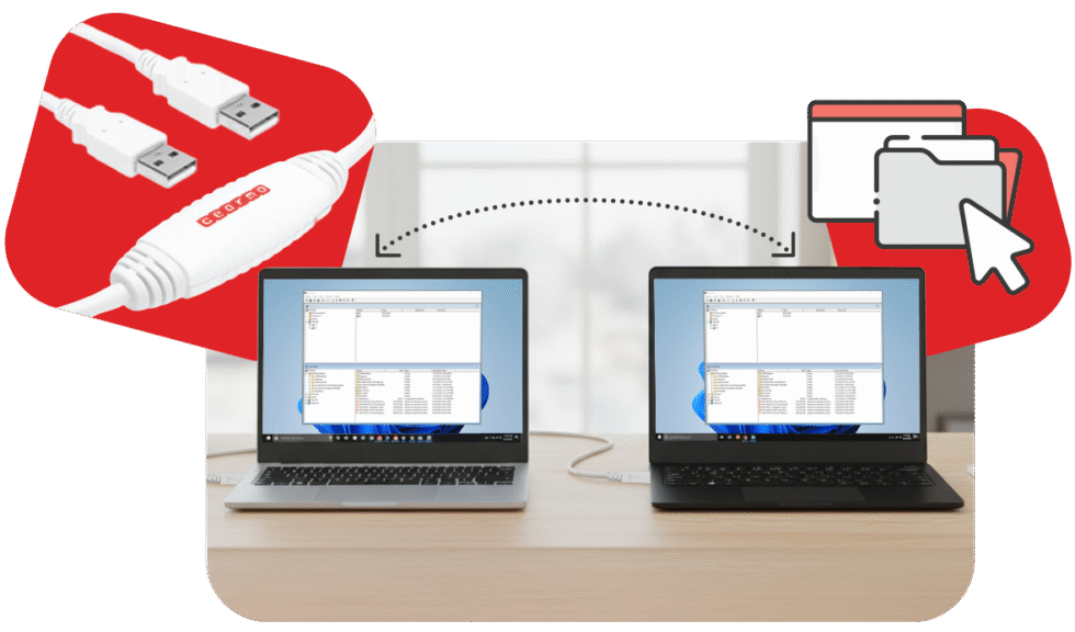 Easy USB Data Transfer Cable - Gearmo