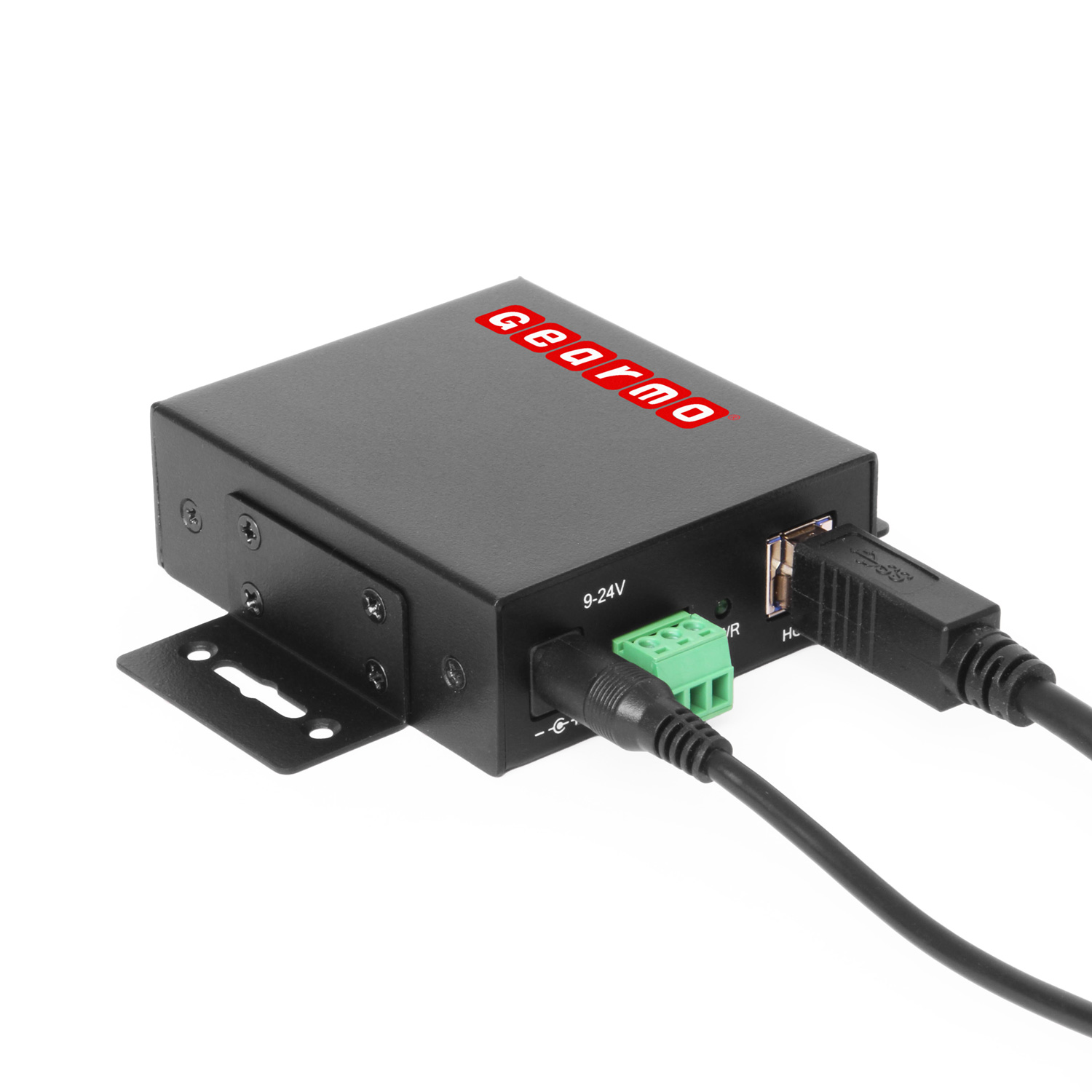 6-Port USB 3.2 Gen 1 Industrial Metal Hub w/15KV ESD Protection - Image 3