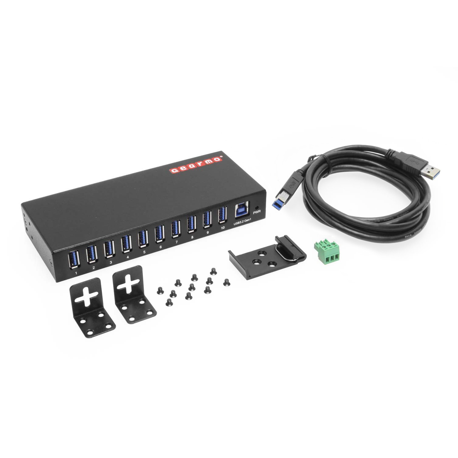 10-Port USB Type-A 3.2 Gen 1 Hub - 15kV ESD Protection - Image 6