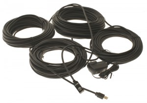 GM-100X 100Ft. USB 2.0 Extension Cable Booster with AC Adapter displayed