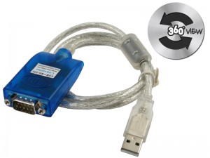 PRO Single Port USB to Serial Adapter with Activity LED image