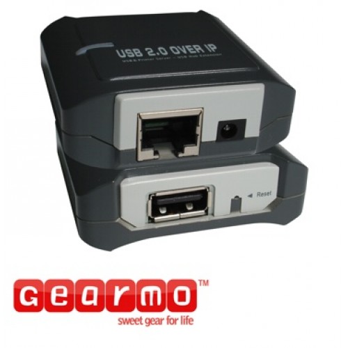 USB 2.0 over IP - GM-ASD-104 USB Print Server